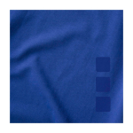 Maglia da uomo a maniche lunghe cotone biologico 200 g/m² Elevate NXT color blu reale vista dettaglio 2
