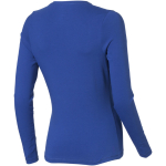 Maglia da donna a maniche lunghe cotone biologico 200 g/m² Elevate NXT color blu reale vista posteriore