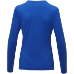 Maglia da donna a maniche lunghe cotone biologico 200 g/m² Elevate NXT color blu reale seconda vista posteriore