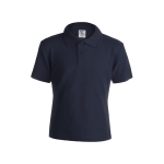 Polo per bambini con logo scuola in cotone piquet 180 g/m² Keya prima vista