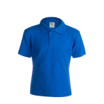 Polo per bambini con logo scuola in cotone piquet 180 g/m² Keya prima vista
