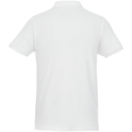 Polo promozionali in tessuto organico riciclato 220g/m² Elevate NXT color bianco seconda vista posteriore