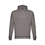 Felpa unisex con cappuccio in cotone e poliestere 320g/m² THC Phoenix color grigio scuro prima vista