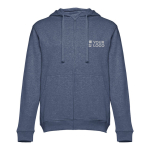 Felpa con cappuccio e zip in cotone e poliestere 320g/m² THC Amsterdam vista principale