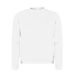 Felpa personalizzata in cotone e poliestere da 280 g/m² Keya color bianco prima vista