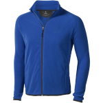 Felpa in microfleece con zip frontale reversibile 190g/m² Elevate Life color blu