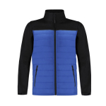 Giubbino impermeabile e traspirante softshell e poliestere MKT Cornal color blu prima vista