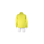 Giubbino impermeabile con logo unisex traspirante 300 g/m² MKT Baidok color lime quarta vista