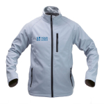 Giubbino impermeabile e traspirante softshell 300 g/m² MKT Molter vista area di stampa