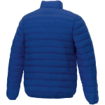 Piumino termico elasticizzato in 380T woven cerato Elevate Essentials color blu terza vista posteriore