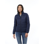 Piumino da donna dettagli riflettenti elasticizzato Elevate Essentials color grigio scuro immagine stile di vita 2