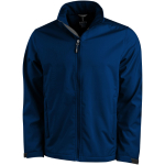 Softshell personalizzato impermeabile regolabile 270 g/m² Elevate Life color blu mare
