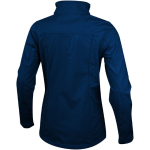 Softshel donna con logo regolabile elasticizzato 270 g/m² Elevate Life color blu mare vista posteriore