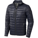 Piumino leggero con logo in 20D e nylon 115 g/m² Elevate Life color blu mare
