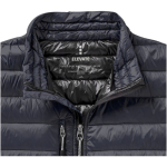 Piumino leggero con logo in 20D e nylon 115 g/m² Elevate Life color blu mare vista dettaglio 3