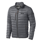 Piumino leggero con logo in 20D e nylon 115 g/m² Elevate Life vista area di stampa