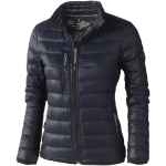 Piumino leggero da donna con logo in 20D e nylon 115 g/m² Elevate Life color blu mare