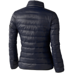Piumino leggero da donna con logo in 20D e nylon 115 g/m² Elevate Life color blu mare vista posteriore