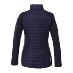 Giubbino termico donna con dettagli riflettenti 245g/m² Elevate Life color blu mare