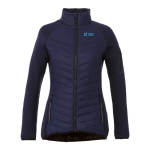 Giubbino termico donna con dettagli riflettenti 245g/m² Elevate Life vista area di stampa