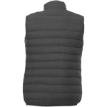 Gilet termico da donna in nylon 38g/m² e poliestere Elevate Essentials color grigio scuro seconda vista posteriore