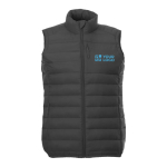 Gilet termico da donna in nylon 38g/m² e poliestere Elevate Essentials vista area di stampa