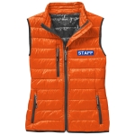 Smanicato leggero da donna con imbottitura in piumino Elevate Life vista con stampa in transfer