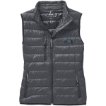 Smanicato leggero da donna con imbottitura in piumino Elevate Life vista con stampa in transfer