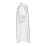 Camicie maniche corte da uomo in cotone oxford 130g/m² THC London WH color bianco