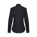 Camicie promozionali da donna in tessuto popeline 115 g/m² THC Paris color nero seconda vista