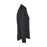 Camicie promozionali da donna in tessuto popeline 115 g/m² THC Paris color nero terza vista