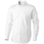 Camicie aziendali da uomo in cotone oxford 142 g/m² Elevate Life color bianco