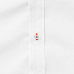 Camicie aziendali da uomo in cotone oxford 142 g/m² Elevate Life color bianco vista dettaglio 3