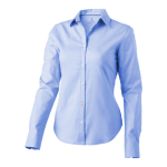 Camicie aziendali da donna in cotone Oxford da 142 g/m² Elevate Life color azzurro