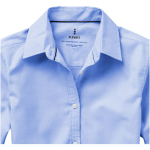 Camicie aziendali da donna in cotone Oxford da 142 g/m² Elevate Life color azzurro vista dettaglio 2