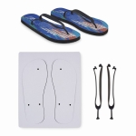Infradito completamente personalizzabili nº 40-43 Beach Sublim color nero