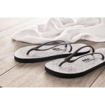 Infradito completamente personalizzabili nº 40-43 Beach Sublim color nero vista ambiente principale