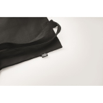 Shopper personalizzata in canapa con manici lunghi 200 g/m2 Planet color nero quinta vista fotografica