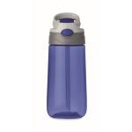 Borracce tritan personalizzate BPA free tappo anti-fuga 450ml Teenager color blu terza vista