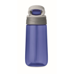 Borracce tritan personalizzate BPA free tappo anti-fuga 450ml Teenager color blu quarta vista
