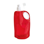 Economiche borracce pieghevoli da personalizzare con logo 750ml Comfy color rosso terza vista