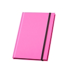Taccuini promozionali A5 color fluo pagine neutre con bordo Fluor color rosa