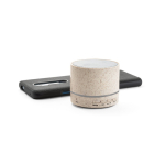 Altoparlante portatile in fibra di paglia con Bluetooth e potenza di 3W color naturale quarta vista