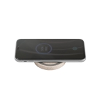 Caricatore wireless rotondo in ABS e fibra di grano Natural Round Fast color naturale terza vista