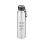 Borraccia in alluminio con logo laccetto in silicone 660ml Alu Cool vista principale