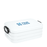 Lunch box personalizzabile in ABS 900ml MEPAL Take a Break Midi vista area di stampa