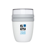 Contenitore a forma di vasetto 700ml MEPAL Ellipse Breakfast vista area di stampa