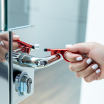 Portachiavi anticontatto 4 colorazioni con punta touch screem Metallic seconda vista