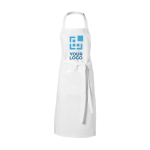 Grembiuli da cucina colorati a 2 tasche da 240 g/m² Masterchef vista area di stampa