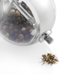 Macina sale e pepe dal design innovativo con base personalizzabile Orbit color nero quinta vista
